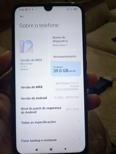 Celular redimi note 7