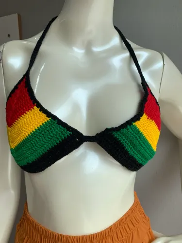 Roupas roots em crochê 