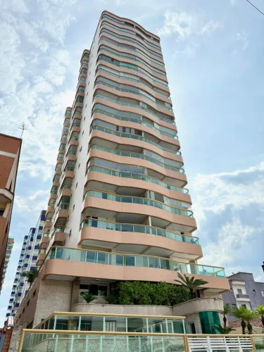 Tupi - Amplo Apto 2 dorms c/ Churrasqueira à carvão, 300 mts da praia - 580 mil
