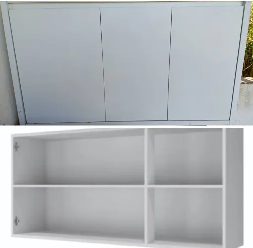 ARMÁRIO BRANCO MDF