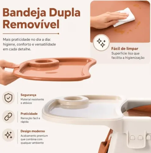 Cadeira de alimentação para BBS