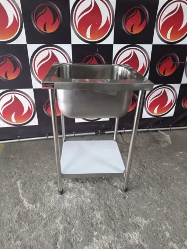 Tanque todo no aço inox somente a cuba e usada mais está no estado de nova <br>