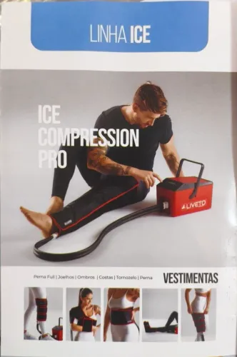 Bota crio compressão