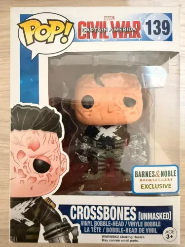 Funko Pop Marvel Captain America Crossbones Unmasked 139