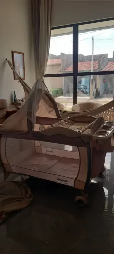 Berço cercado portátil Burigotto Nanna