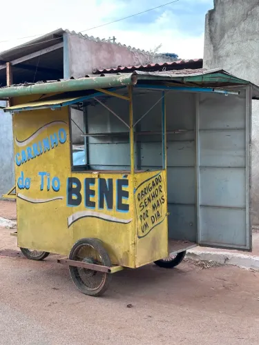 Trailer / Carrinho de Lanches - Estrutura de Metal