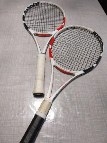 Par de raquetes de tênis babolat pure strike