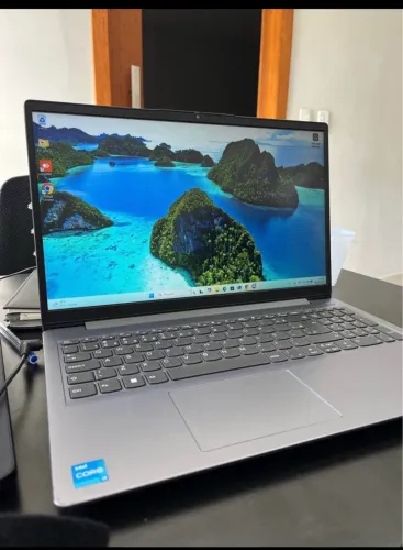 Notebook Lenovo Ideapad 3i - 1115g4, 8gb Ram, 256gb,W11, Tela 15,6 Cinza