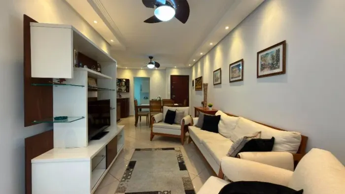 Apartamento com 3 dormitórios à venda, 136 m² por R$ 860.000,00 - Tupi - Praia Grande/SP