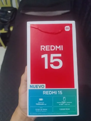 Xiaomi redmi 15 preto