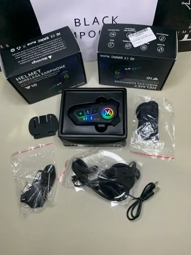 Fone Bluetooth para capacete v10