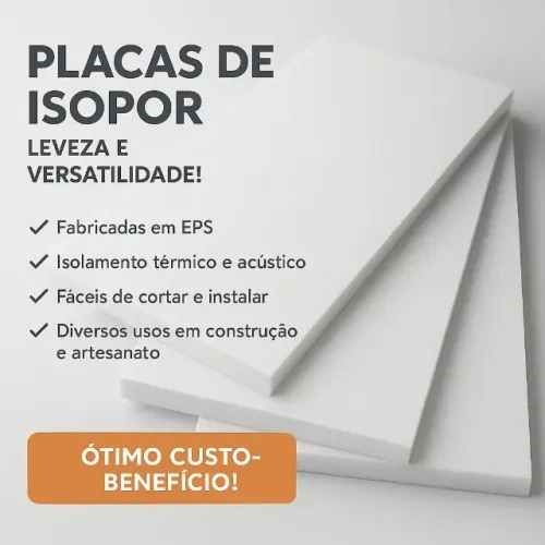 ? Placas Térmicas em Isopor - Eficiência e Economia