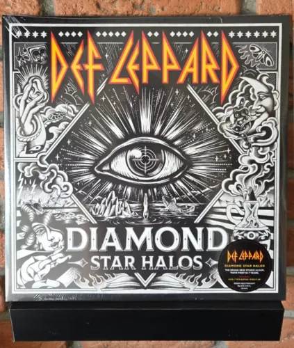 LP (vinil) Def Leppard - Diamond Star Halos (Europa) Lacrado
