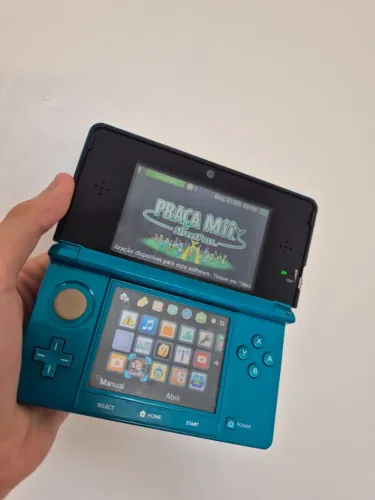 Nintendo 3DS Azul + Carregador