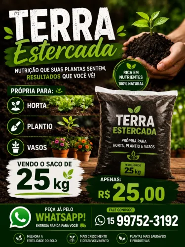 Saco de Terra Estercada