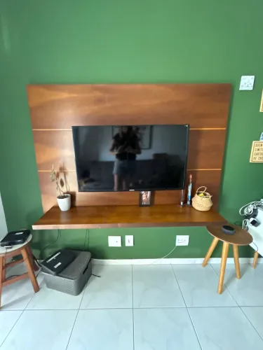 Painel de madeira maciça