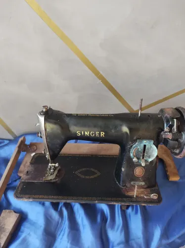 Máquina antiga para decoração