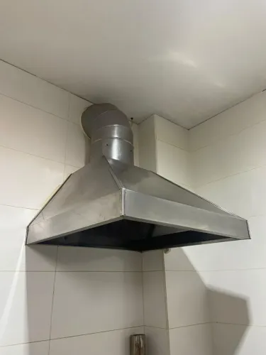 Coifa para hamburgueria 