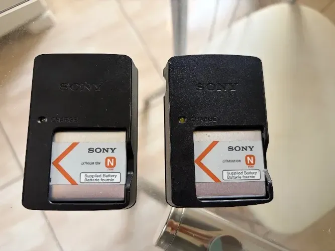 Bateria mais Carregador Câmera Sony Originais