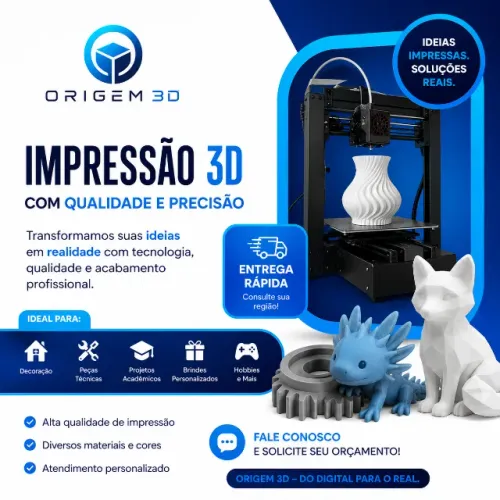 Impressão 3D em São Luís/MA | Peças Personalizadas
