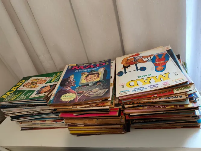 Revistas MAD (155 revistas - diversas)