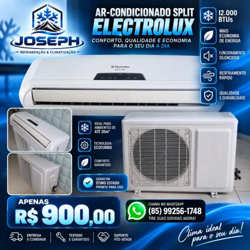 Ar-condicionado eletrolux 12000btus