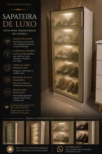 SAPATEIRA DE LUXO