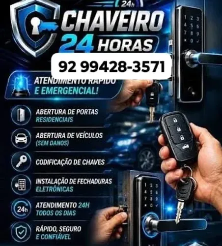 Chaveiro online 24 H+