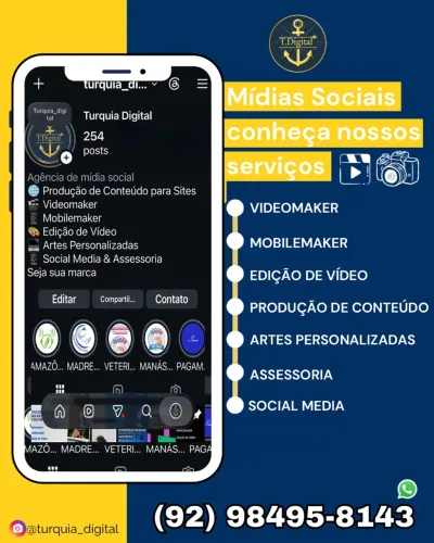 Marketing Digital Completo: Videomaker, Artes e Portfólio Empresarial
