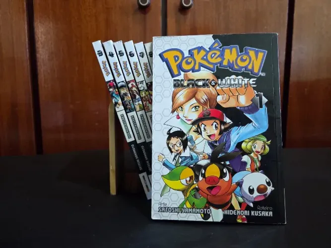 Pokémon Black & White Vol. 1 ao 8 - Sem o Vol. 2
