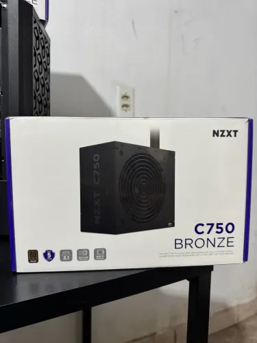 FONTE NZXT 750W -ATX 3.1 BRONZE 80 PLUS 