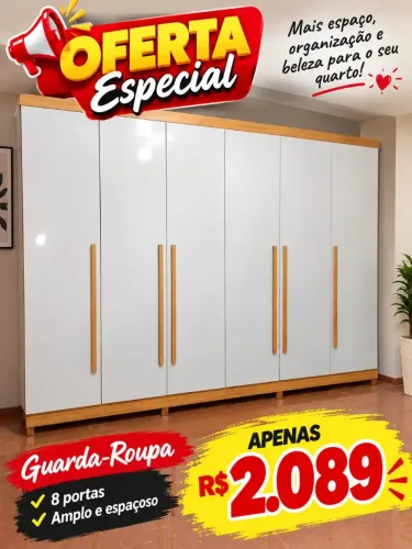 Guarda-roupa casal