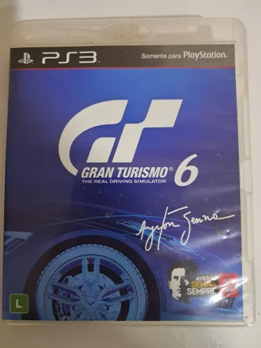 Jogo Gran Turismo 6 Blu Ray Original