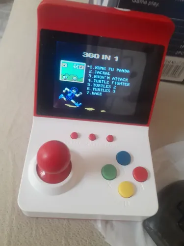 MINI GAME Portátil 360 IN 1 mod. RETRÔ FLIPERAMA 