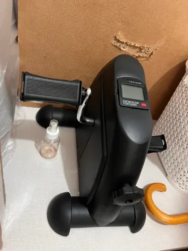 Cicloergômetro Mini Bicicleta Fisioterapia Portátil Pedal