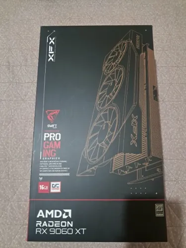 Placa de vídeo RX 9060 xt 16gb triple fan