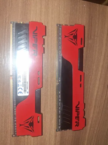 Memória RAM Patriot Viper DDR4 8GB - R$ 500 cada | Kit com 2 por R$ 900