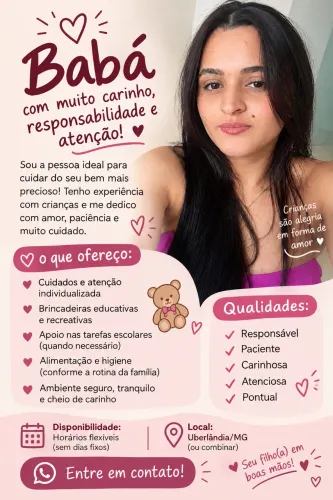 diárias de babá 