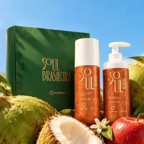 Kit Soul Brasileira Lá Vem Ela | Lançamento Hinode | Edição Limitada