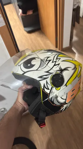 Capacete Pro Tork New Liberty Three Gp 88 Brilhante Amarelo 56