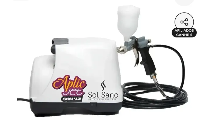 Maquina de Bronzeamento artificial a jato (gelado)