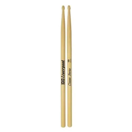 Baqueta Liverpool 5B Classic Series Marfim Par - Ponta de Madeira