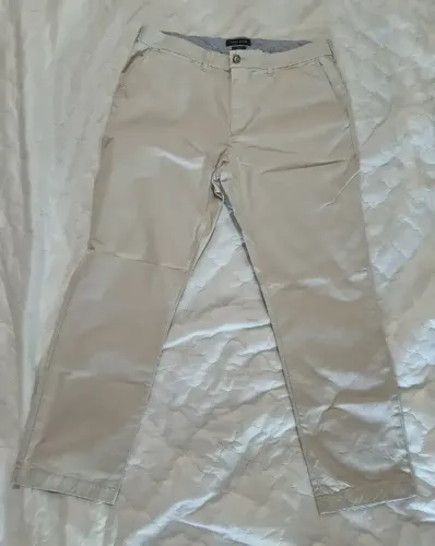 Calça Tommy Hilfiger Masculina De Sarja Tam. 46