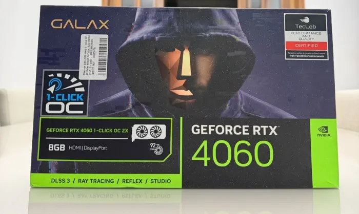 Placa de vídeo GeForce RTX 4060 OC GALAX