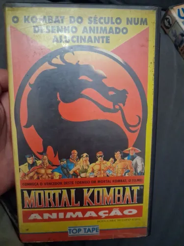 Mortal Kombat em VHS.