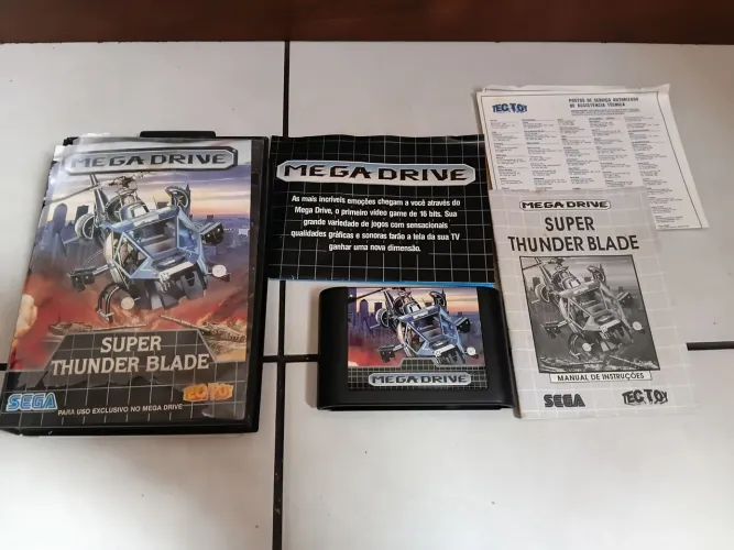 Super Thunder Blade Mega Drive