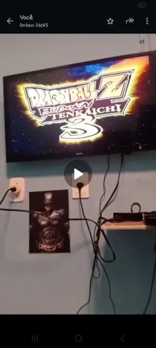 Ps2 completo com 2 controles e 1 memory card