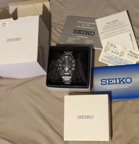 Seiko cronógrafo 