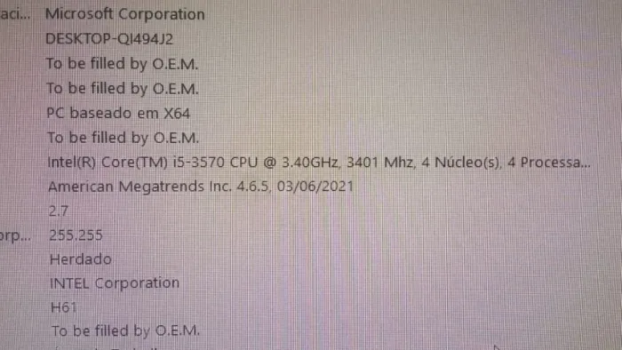 Vendo CPU I5