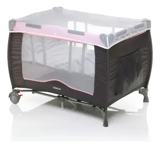 Berço Portátil Toybar Rosa Cosco Kids